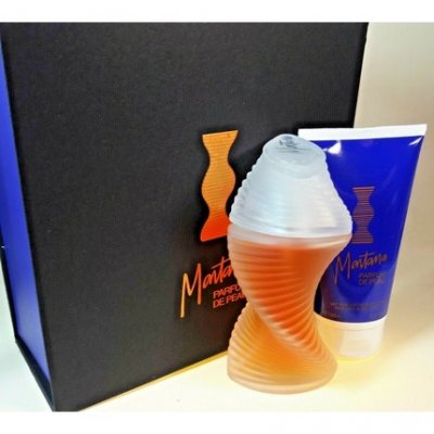MONTANA  De Peau Eau De Toilette Spray 100 ml Pack 2 Pi&egrave;ces
