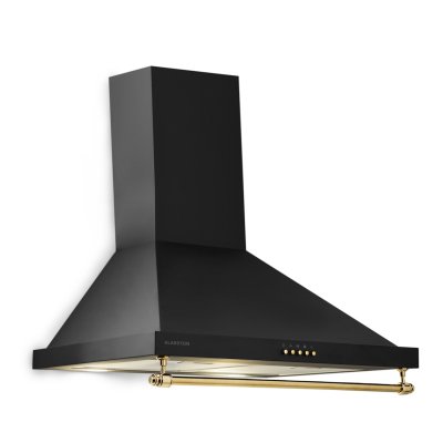 KLARSTEIN Montblanc 60 Hotte aspirante 60cm 610 m&sup3;/h 165 w 2 x 1,5W led -noir