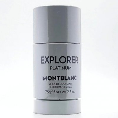 Montblanc - DEODORANT EXPLORER PLATINUM D&eacute;odorant 75 g