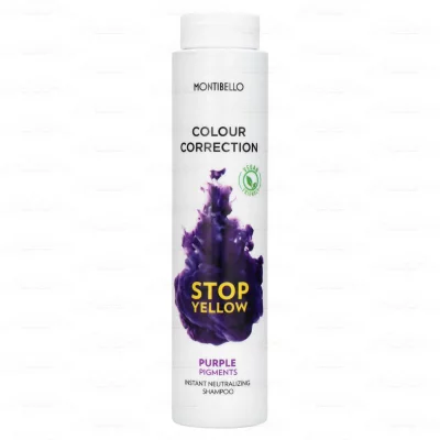 MONTIBELLO  Stop Yellow Shampoo (Neutralisant+Pigment lilas) 300 ml