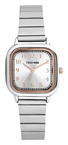 TRENDY KISS Montre analogique FRANCOISE  M&eacute;tal Rose