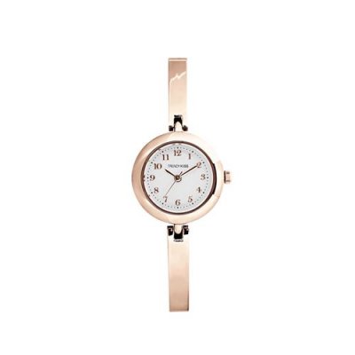 TRENDY KISS Montre analogique SUZANNE  M&eacute;tal Rose