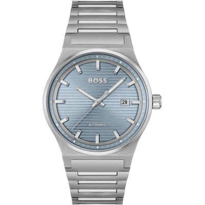 BOSS Montre automatique Candor Bleu 1514118