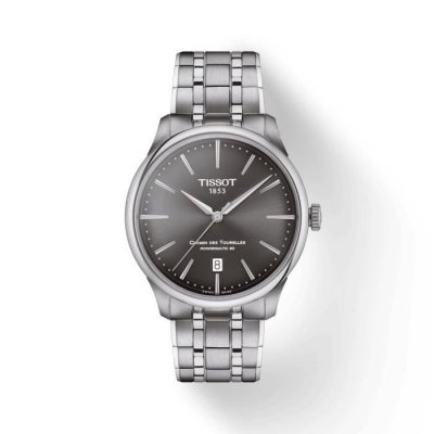 TISSOT Montre automatique Chemin des tourelles Gris T1398071106100
