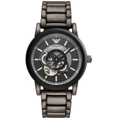 EMPORIO ARMANI Montre automatique  en Acier Noir