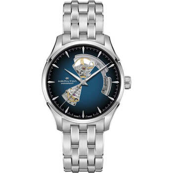 HAMILTON Montre automatique Jazzmaster Bleu H32675140
