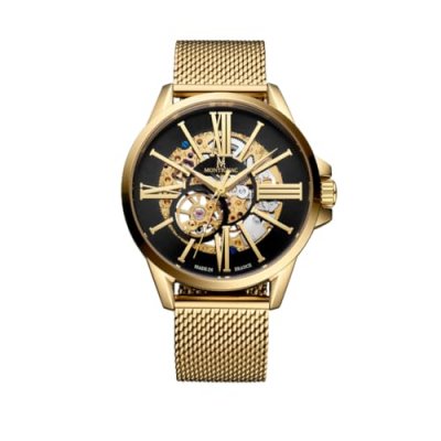 MONTIGNAC Montre automatique Round Noir MOW150