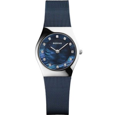 Montre Bering femme bleu et acier bleu 11927-307 5 atm