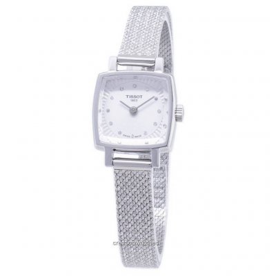 TISSOT Montre Bracelet -  - Montre femme  Lovely Square acier