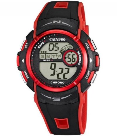 CALYPSO Montre  K5610-5 - Montre Silicone Noire Enfant