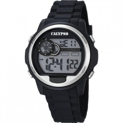 CALYPSO Montre  K5667-1 - Montre Noire Chronographe Homme