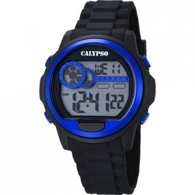 CALYPSO Montre  K5667-3 - Montre Chronographe Bleue Homme