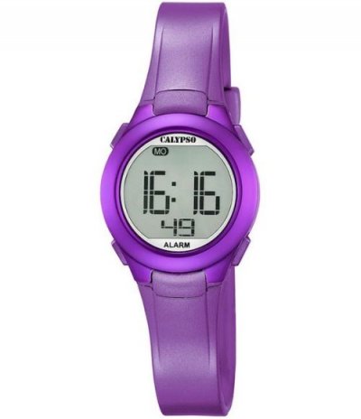 CALYPSO Montre  K5677-2 - Montre Ronde Chronographe Fille