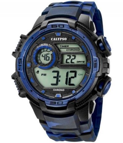 CALYPSO Montre  K5723-1 - Montre Chronographe Camouflage Homme