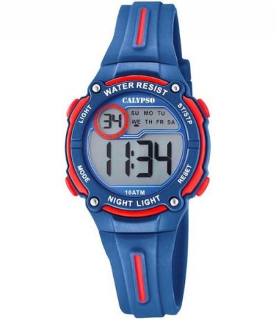 CALYPSO Montre  Montres K6068-4 - Montre Silicone Bleu