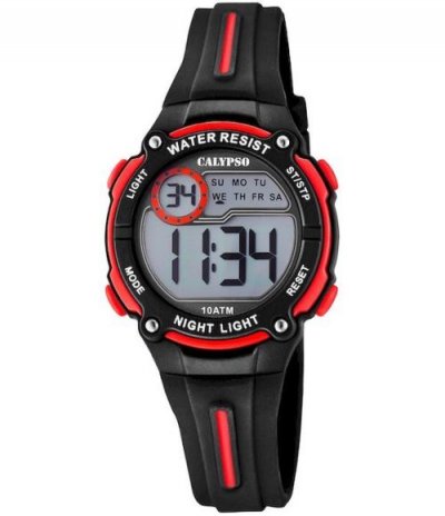 CALYPSO Montre  Montres K6068-6 - Montre Silicone Noir