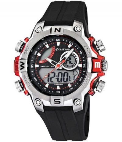 CALYPSO Montre  Silicone Anadigit K5586-1 - Homme