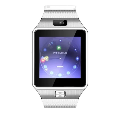 YONIS Montre Cam&eacute;ra Connect&eacute;e Bluetooth 3.0 Tout Smartphone Ecran LCD Tft 1.54' Blanc