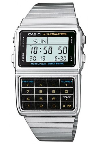 CASIO Montre  Calculatrice Data Bank DBC-611-1EF