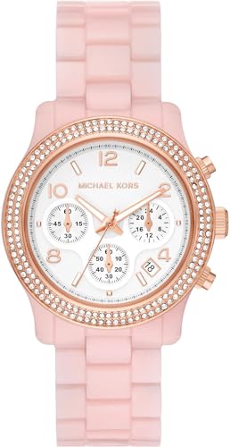 MICHAEL KORS Montre Chronographe Femme  RUNWAY MK7424