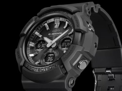 CASIO Montre Chronographe Homme  G-Shock Waveceptor GAW-100B-1AER