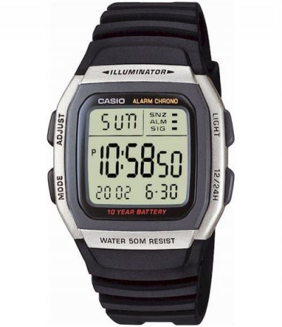 CASIO Montre Chronographe Homme  Sports Leisure W-96H-1AVES