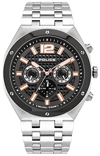 POLICE Montre Chronographe Homme  Kediri 15995JSTU/61M