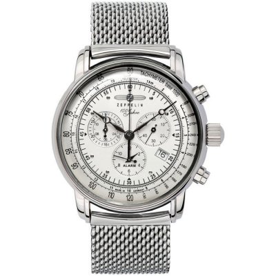 ZEPPELIN Montre Chronographe Homme  100 Jahre 7680M-1