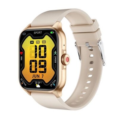  Montre connect&eacute;e 1,85"" - Surveillance sant&eacute; - Sport Bluetooth - Etanche IP67 - Dor&eacute;