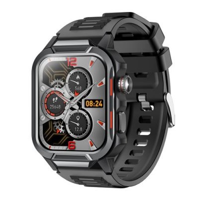  Montre Connect&eacute;e - 3 ATM, Bluetooth, Longue Autonomie, Noir