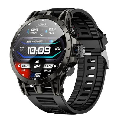 YONIS Montre Connect&eacute;e 4g Autonome &Eacute;cran Amoled 1,58 Pouce Gps Nfc 
