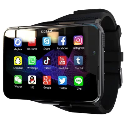 YONIS Montre Connect&eacute;e 4G &Eacute;cran 2.88' GPS