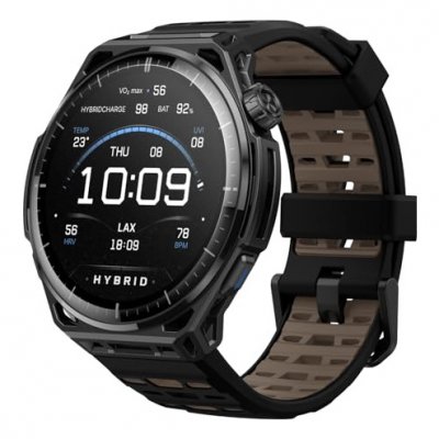 AMAZFIT Montre connect&eacute;e -  - Balance 3 Titanium - AMOLED 1 5 - Verre saphir - Autonomie 21 jours