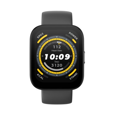 AMAZFIT Montre connect&eacute;e  Bip 5 Noire. Couleur: Noir
