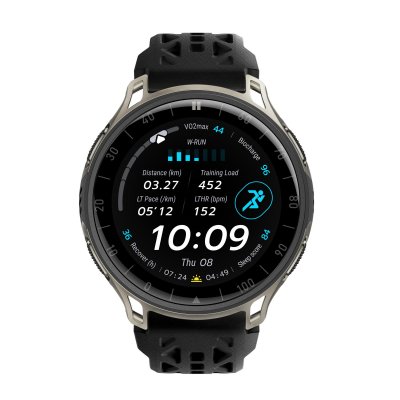 AMAZFIT Montre connect&eacute;e  Cheetah 2 Pro 48 mm Noir