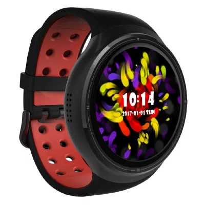 YONIS Montre Connect&eacute;e Android AMOLED 1.39' IP54 GPS Cardio Podom&egrave;tre 16GB Noir 