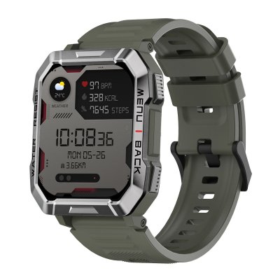 BLACKVIEW Montre Connect&eacute;e -  - W60 - &Eacute;tanche IP68 - 100 Modes Sportifs - Bluetooth 5.3 - Vert
