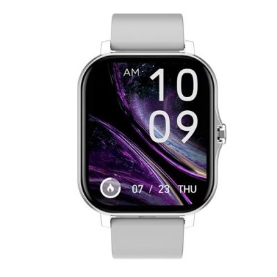  Montre Connect&eacute;e - Bluetooth, Surveillance Sant&eacute;, IP67 &Eacute;tanche, Argent