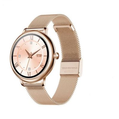 CHRONUS Montre Connect&eacute;e CF80 Fitness Tracker Etanche-Rose- 