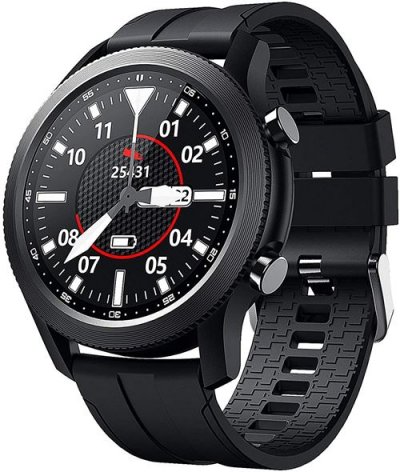 CHRONUS Montre Connect&eacute;e  A10 Fitness Tracker &Eacute;tanche-Noir- 