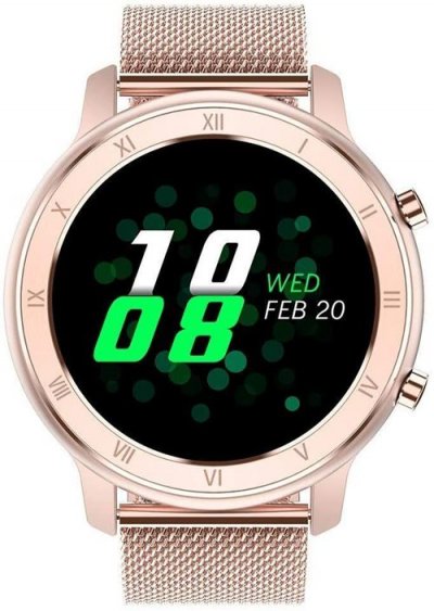  Montre Connect&eacute;e Chronus DT89 &Eacute;tanche Fitness Tracker-Or-Chronus