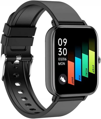 CHRONUS Montre Connect&eacute;e  H10 &Eacute;tanche Fitness Tracker-Noir- 