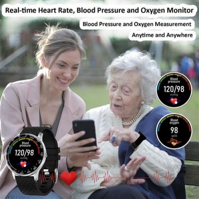  Montre Connect&eacute;e Chronus H30 Fitness Tracker IP68 &Eacute;tanche-Pourpre-Chronus 