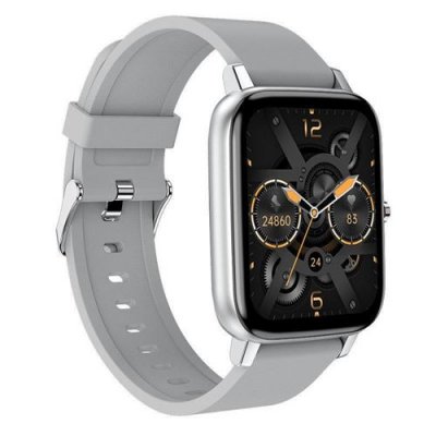  Montre Connect&eacute;e Chronus H80 Fitness Tracker IP67 &Eacute;tanche-Argent-Chronus 