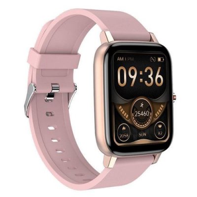  Montre Connect&eacute;e Chronus H80 Fitness Tracker IP67 &Eacute;tanche-Rose-Chronus 