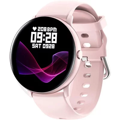 CHRONUS Montre Connect&eacute;e  S22T Fitness Tracker IP68 &Eacute;tanche-Rose- 