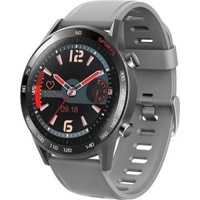 CHRONUS Montre Connect&eacute;e  T23 Fitness Tracker IP67 &Eacute;tanche-Argent- 