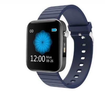  Montre connect&eacute;e Chronus T68L &Eacute;tanche Fitness Tracker-Bleu-Chronus 