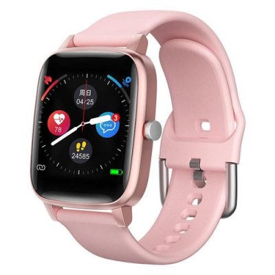  Montre Connect&eacute;e Chronus T98 Fitness Tracker &Eacute;tanche Bluetooth-Rose-Chronus 