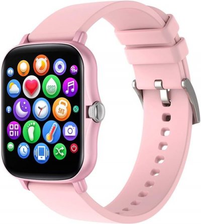 CHRONUS Montre connect&eacute;e  Y20 IP67 &Eacute;tanche Fitness Tracker-Or- 